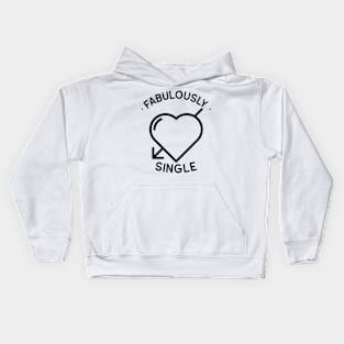 Fabulously Single Kids Hoodie